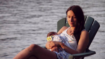 Primele fotografii cu Magda – fetița Natei Albot și a lui Andrei Bolocan