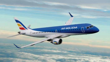 Un avion al Air Moldova a facut cale intoarsa: O noua defectiune tine pe jar peste 170 de pasageri