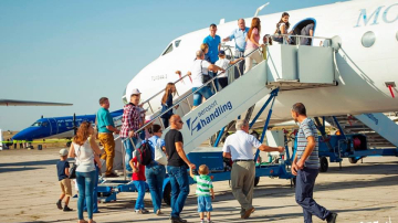 В Международном кишиневском аэропорту состоялось авиашоу