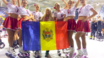 Moldova, pentru prima data la un concurs de Kangoo Jump. Echipa tarii noastre a luat locul 3