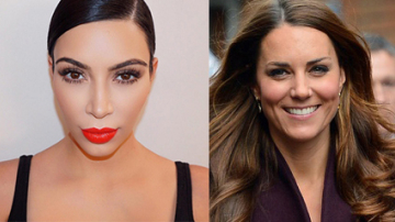 Ким Кардашьян преследует Кейт Миддлтон, мечтая с ней подружиться