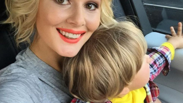 Мария Кожевникова впервые показала старшего сына