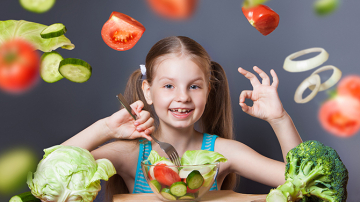 Как заставить детей есть овощи