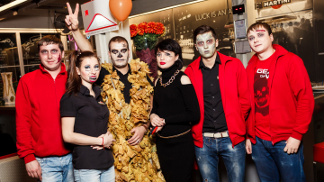 Halloween в Cafe Velvet