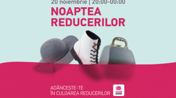 În noaptea de 20 noiembrie la Shopping MallDova te adâncești în culoarea reducerilor, cadourilor și distracției