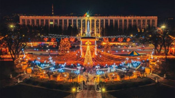 Chișinăul a început să-și pună straie de sărbătoare