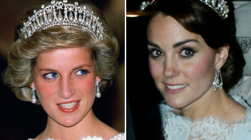 Кейт Миддлтон впервые надела знаменитую диадему принцессы Дианы