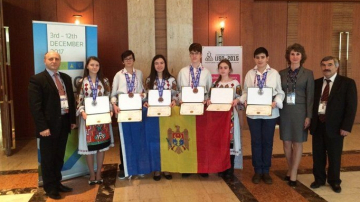 Молдавские школьники завоевали пять медалей на Международной олимпиаде
