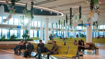 В аэропорту Кишинева обновили зал вылета