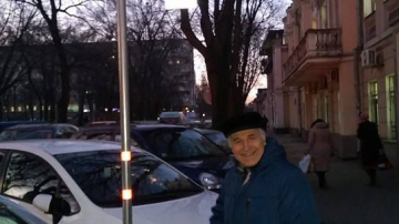 Евгений Дога посетил в Кишиневе улицу, названную в его честь