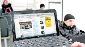 До конца месяца в столичных троллейбусах появится бесплатный Wi-Fi