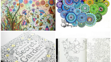 Cartile de colorat pentru adulti au aparut in librariile de la noi