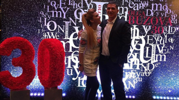 Ксения Бородина впервые вышла в свет после вторых родов