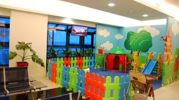 Camera mamei şi copilului din aeroport a fost renovată (Foto)