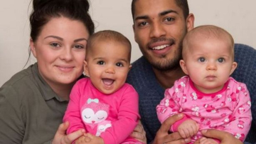 В Великобритании на свет появились близнецы с разным цветом кожи