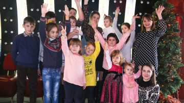 День Рождения Ольги Парсчук - январской победительницы конкурса «Именинник месяца» от Mamaplus.MD