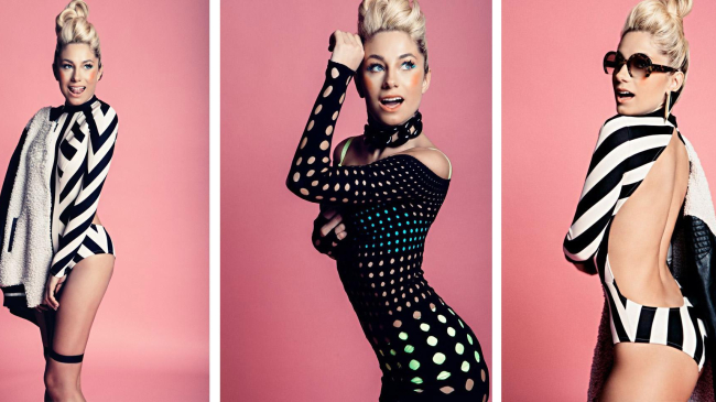 Natalia Gordienko, intr-o sedinta foto incendiara