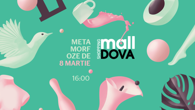 Метаморфозы и благоухание тюльпанов 8 марта  в торговом центре Shopping MallDova