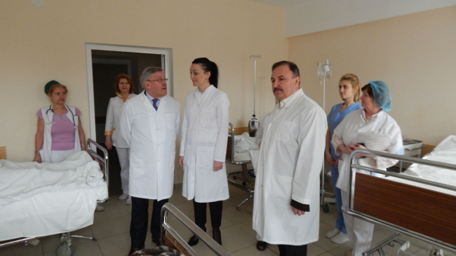 George Hille: Suntem mulțumiți că am ales Spitalul Clinic Municipal Nr.1 din Chișinau