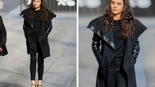 Мила Кунис поразила поклонников своей худобой