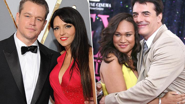 Из официанток в жены звезд: «простые» супруги Мэтта Дэймона, Криса Нота и других