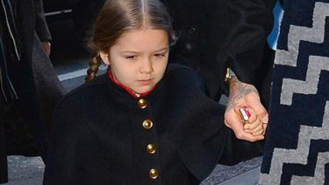 Дочь Бекхэма "подвинула" принца Джорджа в рейтинге детей