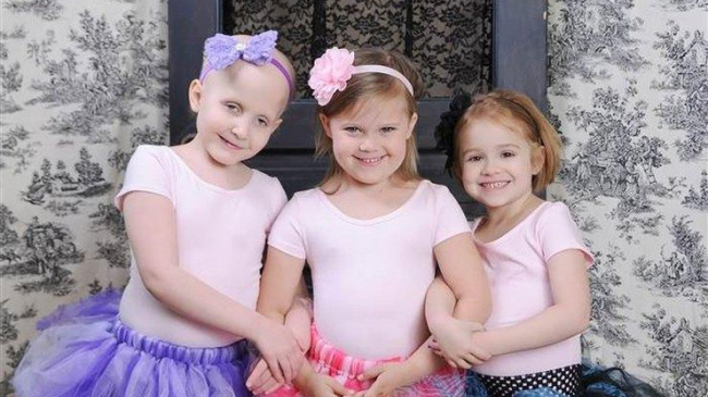 Три малышки, победившие рак, стали героинями трогательного фотопроекта