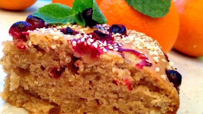 Tartă de post cu suc de lămâie