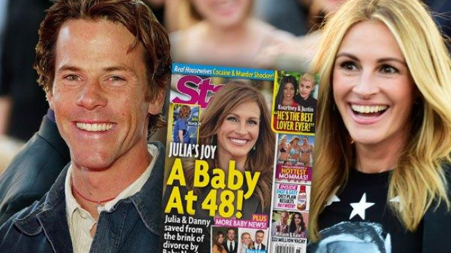 Беременность Джулии Робертс вызвала бурные обсуждения в СМИ