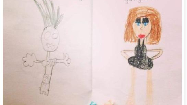 Рисунок шестилетнего ребенка стал хитом Интернета