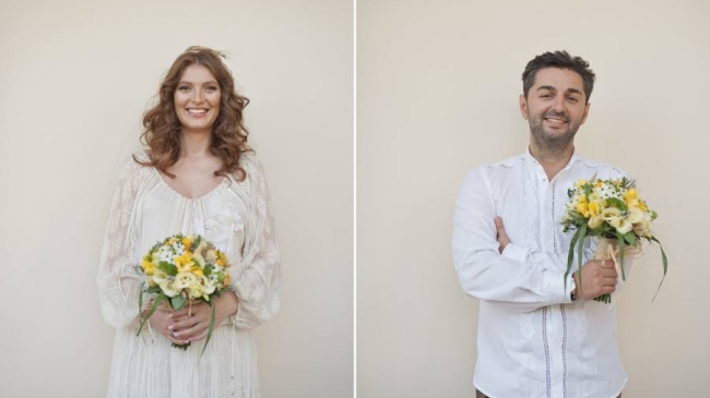 Adrian Ursu si Irina Negara si-au botezat fetita