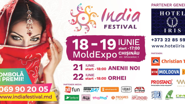 Festivalul Indiei în Moldova!