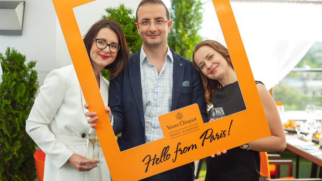Открылась летняя терраса Veuve Clicquot Roof Garden