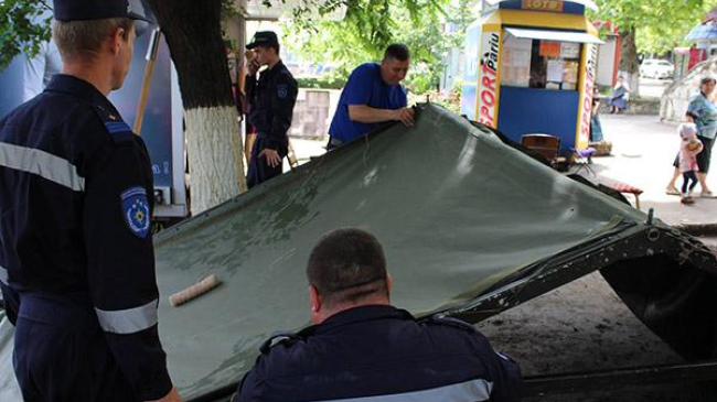 В Молдове установили пункты оказания первой помощи в жару