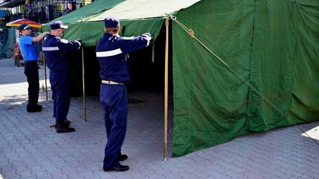 Gata cu corturile caniculare