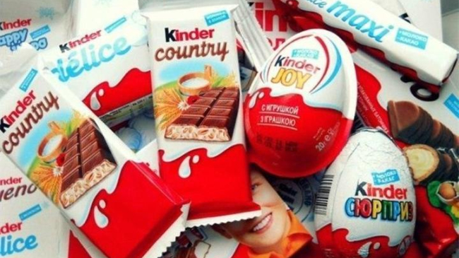 Шоколад Kinder оказался опасен для здоровья — он вызывает рак