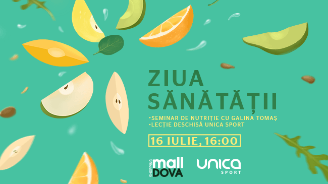 O zi pentru sănătatea ta, la Shopping MallDova