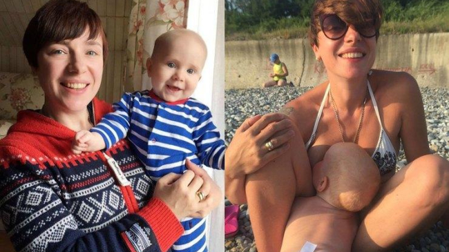 «Кормление грудью — часть материнства»: Тутта Ларсен ответила на критику ее фото