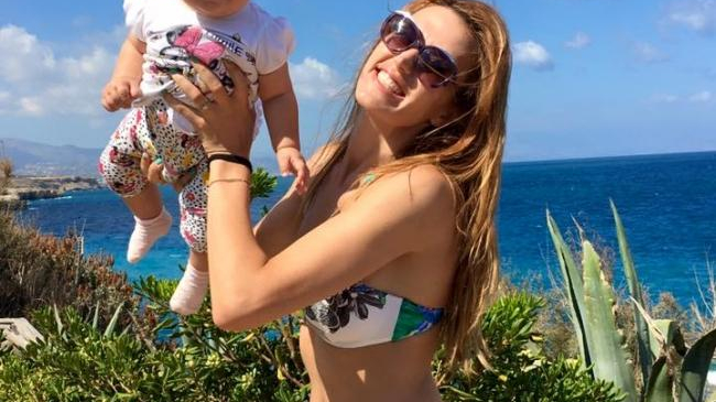 Tatiana Heghea impreuna cu familia in vacanta