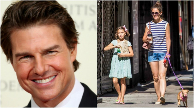 Fiica lui Tom Cruise, o adevarata domnisoara! Cat de mult seamana cu tatal sau