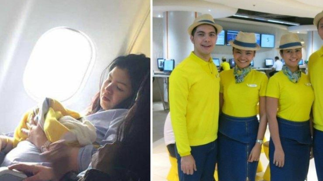 Роды в воздухе: женщина дала жизнь младенцу на высоте 10 000 метров над землей