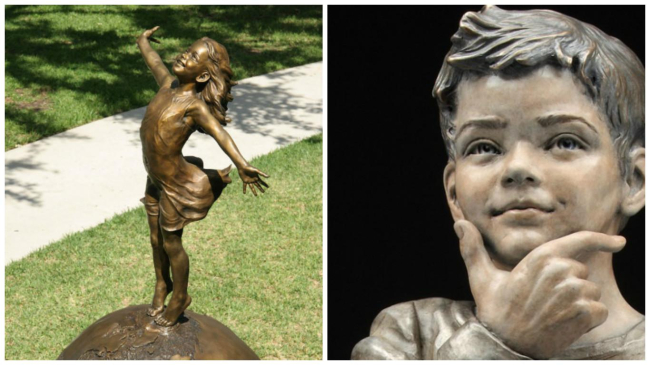 Почти живые: невероятно реалистичные скульптуры о счастливом детстве