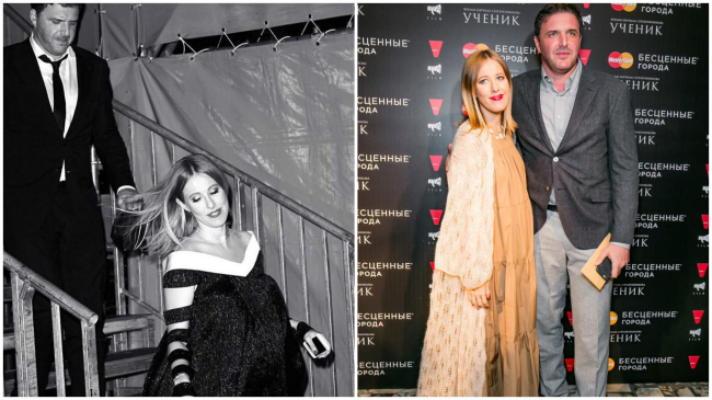 Максим Виторган подшучивает над беременной Ксенией Собчак