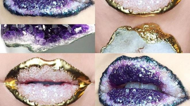 Новый бьюти-тренд: «кристальные» губы
