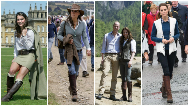 Кейт Миддлтон носит свои любимые сапоги уже 12 лет