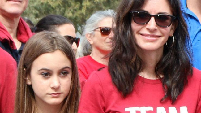 Кортни Кокс показала повзрослевшую дочку от Дэвида Аркетта