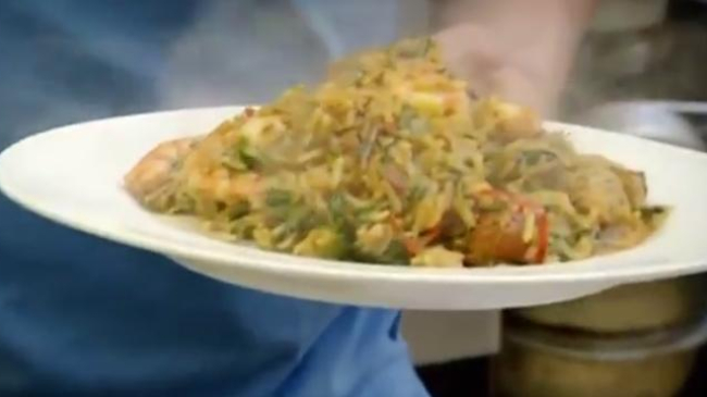 Плов с креветками от Гордона Рамзи