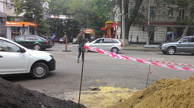 С 1 по 7 ноября столичный бульвар Штефана чел Маре вновь перекроют