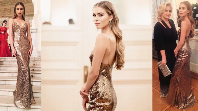 Cine ar crede că are 15 ani? Nepoata Sofiei Rotaru a sclipit la un bal monden, organizat la Moscova