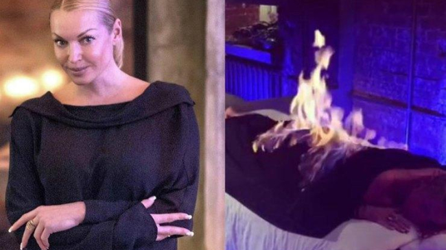 Смертельный номер: Анастасию Волочкову подожгли в салоне красоты